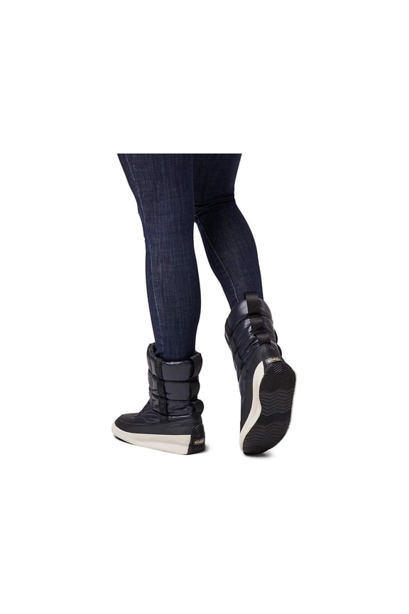 - Women's Out 'N About Puffy Mid Insulated Winter Boot, Black, Size 9.0