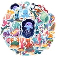 thumbnail image 2 of 35pcs-50pcs Colorful Animal Stickers Marine Life Stickers Cute Sea Creature Stickers for Laptops Phones Suitcases, 2 of 9