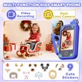 thumbnail image 4 of PayUSD Kids Smart Phone for Girls Boys 32GB Cell Phones Kids Toys Camera Touchscreen HD Dual Phones Christmas Birthday Gift Toddler Learning Education Toy, 4 of 8