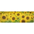 thumbnail image 6 of Dreamtimes Sunflower Windows Valance Curtains, 54x18in Double Layer Short Blackout Window Topper Treatment for Bathroom,Kitchen,Living Room,Cafe Decor,1 Panel, 6 of 6