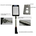 HNGPNGH Portable Telescoping Flexible Inspection Mirror With LED Light