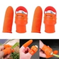 thumbnail image 1 of 2Pcs Herramientas De Cuchillo De Recogedores De Plantas De Jardinería Cuchillo Para Pimientos CUTICAT Cortadores de pulgar de silicona, 1 of 8
