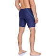 thumbnail image 6 of Charmo Men's Thight Swimming Shorts Quick Dry Athletic Swim Trunks High Waisted Swimsuit Bottoms, 6 of 8