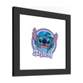 thumbnail image 2 of Gallery Pops Disney Lilo & Stitch - Stitch Badge Wall Art, Black Framed Version, 12" x 12", 2 of 5