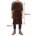 thumbnail image 5 of Welding Apron Leather Cowhide Welder Protect Cloths Carpenter Blacksmi, 5 of 5