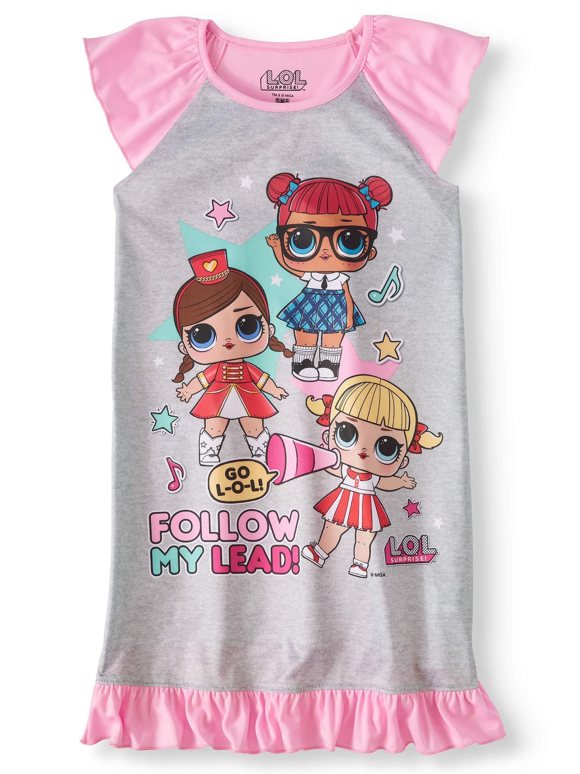 L.O.L Surprise! Girls' LOL Surprise! Pajama Nightgown