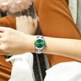thumbnail image 2 of Mirar CHENXI Reloj de pulsera CHENXI clásico de cuarzo para mujer, reloj de pulsera a la moda con banda de acero sólido, puntero luminoso, 3ATM, resistente al agua para uso diario y de negocios CHENXI Mirar, 2 of 7