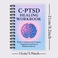thumbnail image 3 of C-PTSD Planner Recovery Journal Guided Mental Health Notebook For Emotional Regulation Daily Mood Tracker -Care Logbook For Healing, 3 of 6