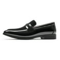 thumbnail image 2 of Bruno Marc Men's Tuxedo Patent Loafers Classic Velvet Slip-on Dress Shoes, 2 of 10