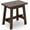 Brown, variant on BEEFURNI Rectangular Acacia Wood Stool, Small Bench Seat, 18 Inch Stool, Wood Bathroom Vanity Bench, Plant Stand Indoor, 350 LBS Load Capacity, 1-Year Manufacturer Warranty (Black)