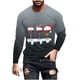 thumbnail image 2 of Blusas y camisas de manga larga y cuello redondo para hombre, camisetas casuales con estampado de moda y cuello redondo, blusas de licra de manga corta para hombre., 2 of 5