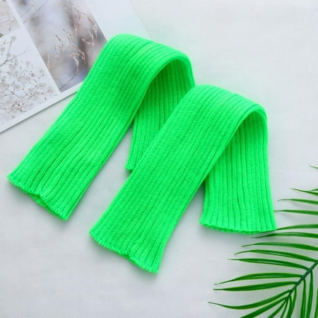 

2 pair Women Fashion Twist Knitted Leg Warmers Socks Boot Cover Leg Socks Color Random