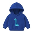 thumbnail image 2 of Cethrio Boys Girls Sweatshirts, Casual Long Sleeve Printed Tops with Hoodies Blue Size 6-7 T, 2 of 3