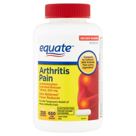 equate arthrite Caplets, 325 count