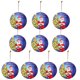 thumbnail image 1 of Adornos navideños Tarjeta colgante de madera de Navidad Decoración de árbol de Navidad de madera de doble cara Wmkox8yii gf9143, 1 of 8