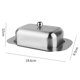 thumbnail image 3 of Keeps Fresh Cheese Storage Tray Cheese Storage Box Dishwasher Safe Easy To Clean, 3 of 11