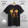 thumbnail image 3 of Boy's Mickey & Friends Halloween Pumpkin Face Graphic Tee Black X Large, 3 of 10