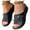 Black, variant on Wide Width Orthopedic Sandals for Women Bohemia Sandals Flatform Open Toe Sandal Lightweight for All-Day Walking Comfort