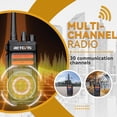 thumbnail image 3 of Radios bidireccionales GMRS de largo alcance Retevis RT76P de Walkie Talkies (4), 3 of 9