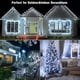 thumbnail image 4 of Guirnalda de luces navideñas Vivideal, 10 m, 100 LED, 8 modos, resistente al agua, 4 of 6