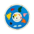 thumbnail image 3 of Rompecabezas de madera Rompecabezas Interactive Educational Puzzle Juego para niños y niñas Regalos de cumpleaños para niños y niñas Siete continentes, 3 of 8