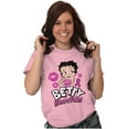thumbnail image 5 of Breast Cancer Betty Wears Pink Ribbon Women's Graphic T Shirt Tees Brisco Brands M, 5 of 5