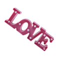 thumbnail image 2 of Night Light Letter Shape PVC Light Waterproof Decoration Hanging LED Lamp for Party Pub  Pink, 2 of 9