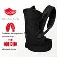 thumbnail image 2 of Baby Carrier for Newborn to Toddlers 0-48 Months (7-40 lbs) - Carrier with Ergonomic Support, Storage Pockets, and Sun Hood, 2 of 5