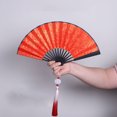 thumbnail image 3 of CSChome Handheld Fan Elegant Folding Chinese Style Hand Painting Lightweight DIY Photography Prop, 3 of 7