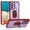 Red, variant on for Samsung Galaxy A53 5G 6.5" 2022 Case, Extreme Dual-Layer Protection Case with Car Mount 360°Ring Kickstand Shockproof Protective Case for A53 5G Ladies Men, Red
