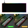 thumbnail image 2 of LED Gaming Mouse Pad Large Desk Mat Mousepad LED Easy Nonslip Rubber Base Extended Light Computer Office Mousepad, 2 of 14