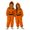 Orange#9527, variant on BOOMNY Halloween Toddler Girls Flannel Romper Hallowmas Pumpkin Face Graphic Long Sleeve Hooded Jumpsuits for Kids Soft Warm One Piece Fuzzy Jumpsuit