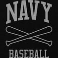 thumbnail image 3 of CafePress - U.S. Navy Baseball Kids Dark T Shirt - Dark T-Shirt Kids XS-XL, 3 of 4