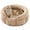 Sandy Beige, variant on 26x26-Inch Round Washable Medium Dog Bed and Cute Cat Bed, Super Soft Corduroy Pet Bed with Anti-Slip Bottom