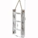 thumbnail image 2 of Estante de secado de escalera de toalla de mano para colgar en la pared de madera maciza, estante de almacenamiento de toallas de mano de 3 niveles con cuerda para colgar, 2 of 5