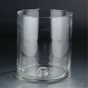 Large Clear Glass Vase