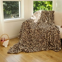 Weighted Blankets,UKELER Leopard Throw Blanket 50'''' 480 GSM Double Blankets And Throws For Bed Sofa Travel And Camping Cozy Plush Blanket Print Blank