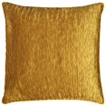 thumbnail image 1 of HomeRoots 403171 Gold Crinkle Down Filled Throw Pillow, 1 of 1
