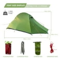 thumbnail image 4 of Outdoor Camping Tent for 1-2 Person Lightweight Waterproof Windproof Camping, 4 of 8