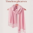 thumbnail image 3 of Winter Women Warm Scarf Long Shawl Large Scarves Cold Weather Thick Blanket Colorful Gift, 3 of 6