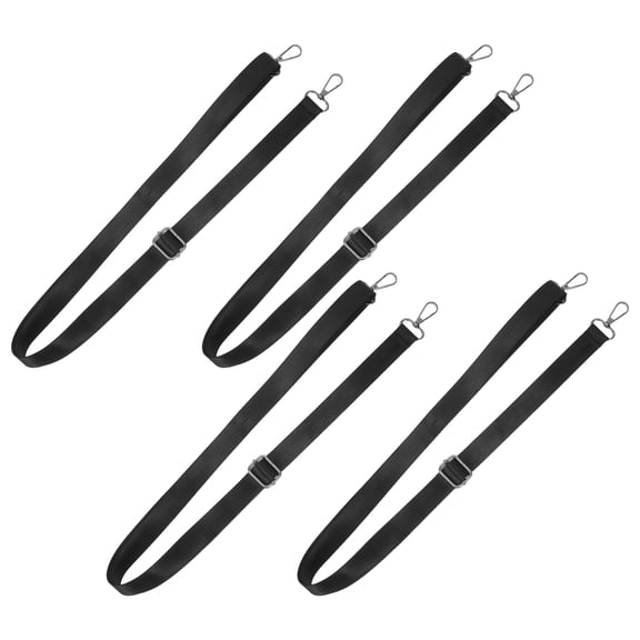 MLINS 4 Pcs Backpack Strap Replacement Straps for Handbags Travel Black