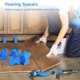 thumbnail image 5 of 40 espaciadores para pisos, espaciadores para pisos laminados 2 en 1 con espacios de 1/2 pulgada y 1/4 pulgada, azul, azul, 5 of 5