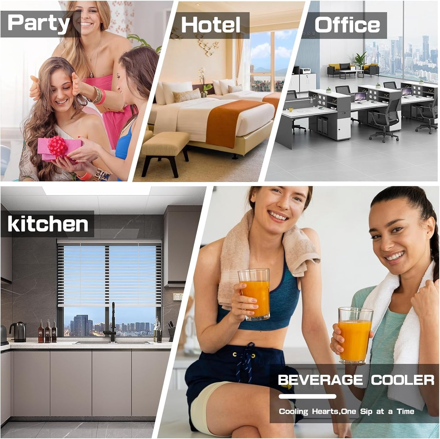 Dimedeal 1.6 Cu.Ft Mini Beverage Refrigerator, 70 Cans Mini Fridge with Glass Door, Small Cooler for Office Bedroom Home Bar, Black