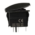 thumbnail image 3 of 12V 24V Momentary Car Boat Marine LED Light Horn Rocker Switch green, 3 of 3