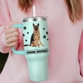 thumbnail image 6 of German Shepherd Gift for Dog Owner,40oz German Shepherd Tumbler with Handle Insulated Reusable Stainless Steel Travel Water Bottle (Color 2), 6 of 6