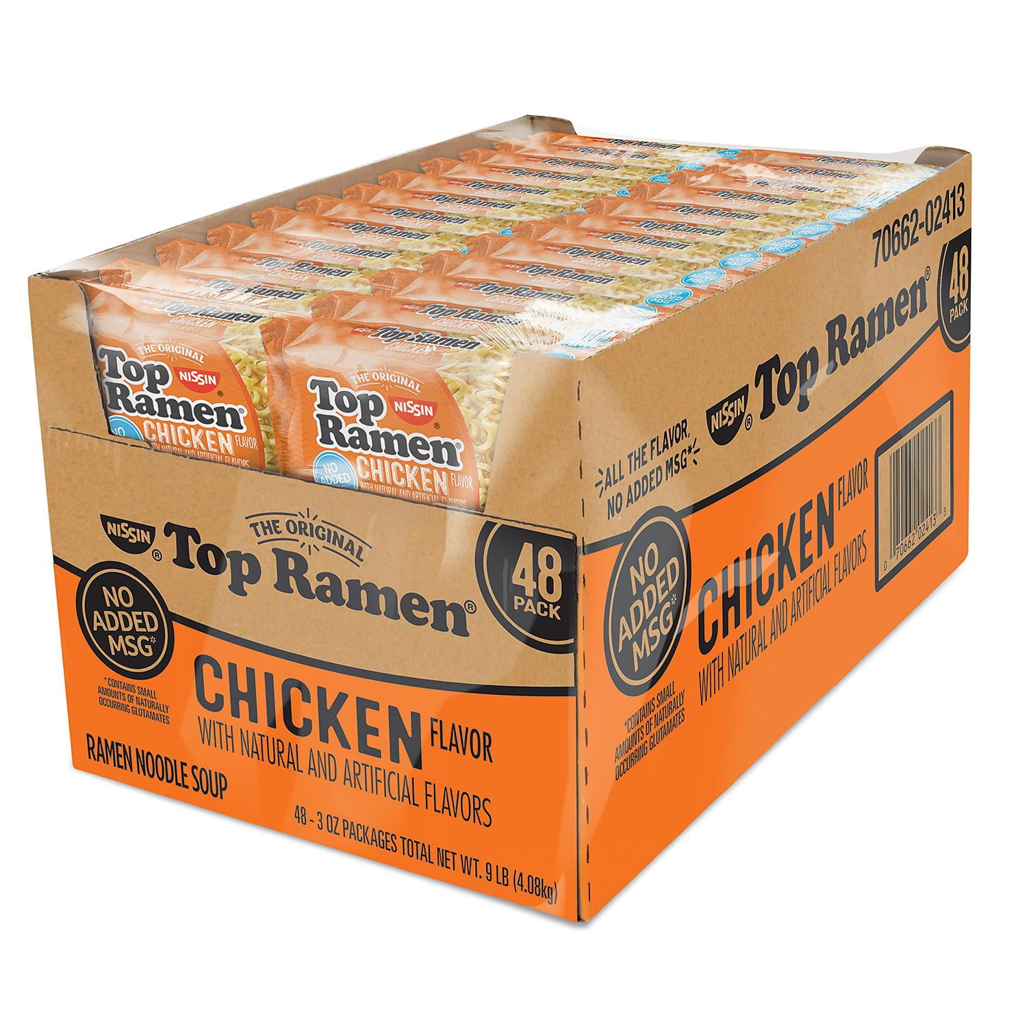 Nissin Top Ramen, Chicken Flavor (3 oz., 48 ct.)