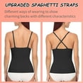 thumbnail image 5 of VASLANDA Women's Cami Shaper with Built in Bra Tummy Control Camisole Tank Top Underskirts Shapewear Body Shaper, 5 of 7