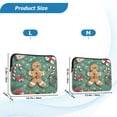 thumbnail image 4 of FORMRS 15"-15.6" Laptop Sleeve Protective Case Soft Carrying Quilted Computer Bag Cover, Christmas Gingerbread, 4 of 7