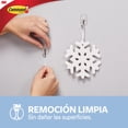 thumbnail image 4 of Gancho Adhesivo Removible, Mediano, Transparente, 6 piezas, Resiste hasta 900gr, 4 of 4