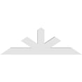 thumbnail image 4 of 48"W x 16"H x 4"D x 4"F, 8/12 Pitch, Saratoga Architectural Grade PVC Gable Bracket, 4 of 9